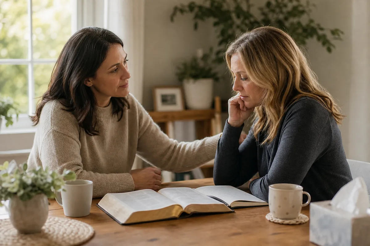 How to Study the Bible with Someone Who Grieves Differently Than You