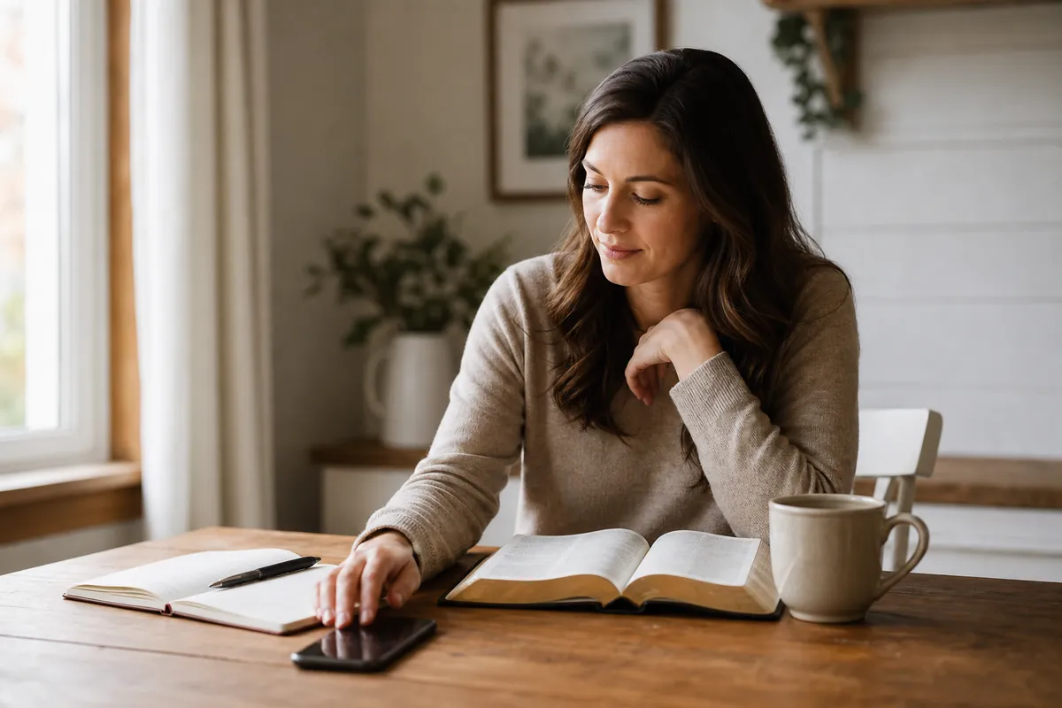 How to Study the Bible When You Feel Distracted by Your Phone