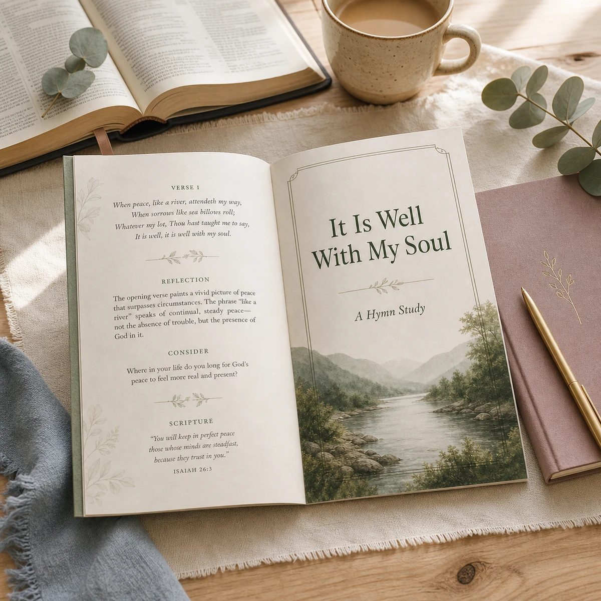 It Is Well With My Soul — Hymn Study — A free hymn study companion for your Bible binder