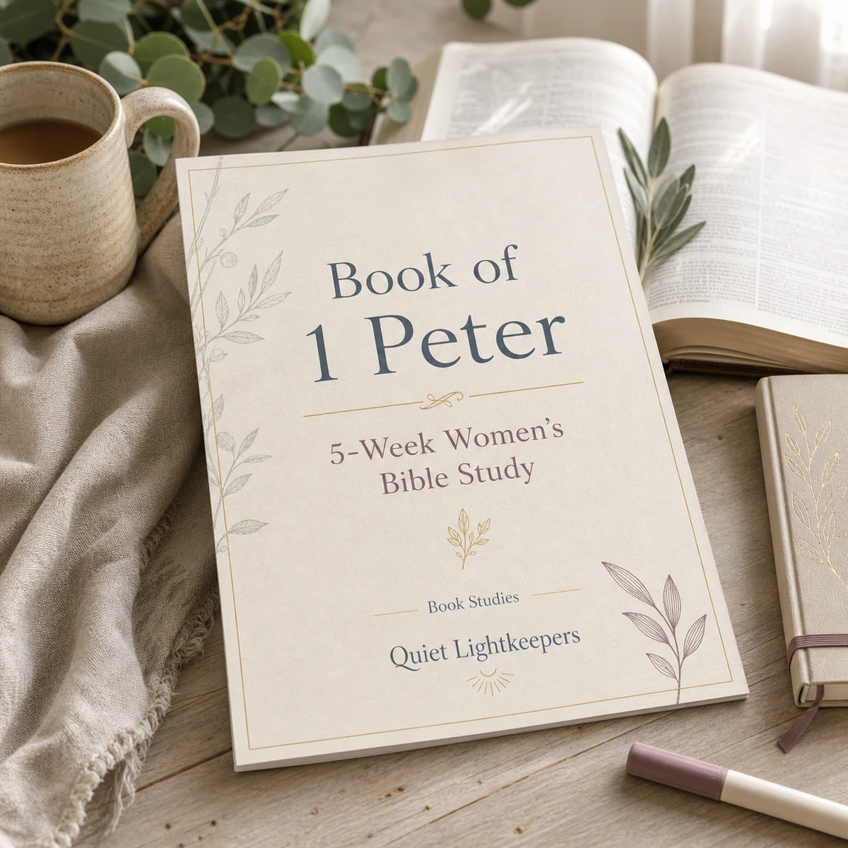 Book of 1 Peter — 5-Week Women's Bible Study — Leader and participant guides