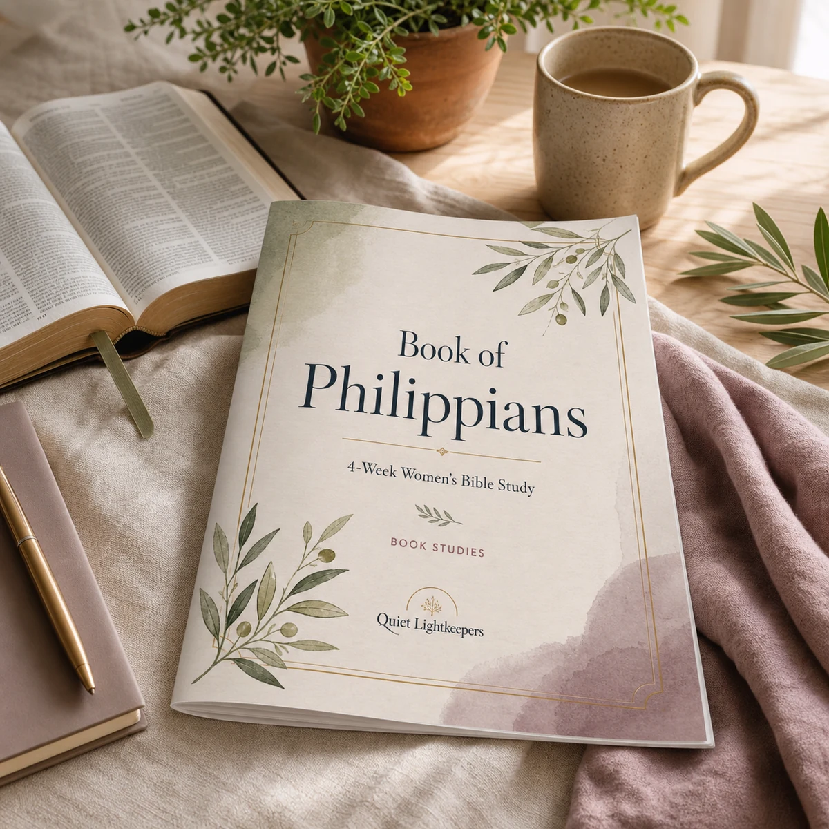 Book of Philippians — 4-Week Women's Bible Study — Leader and participant guides