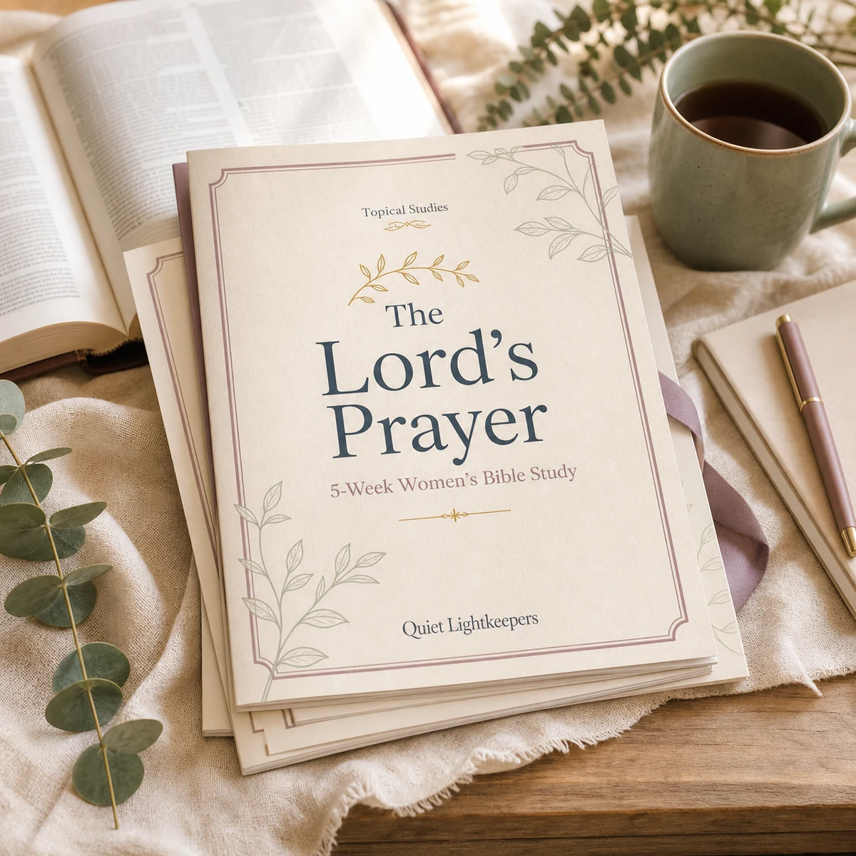The Lord's Prayer — 5-Week Women's Bible Study — Learning to pray from Jesus