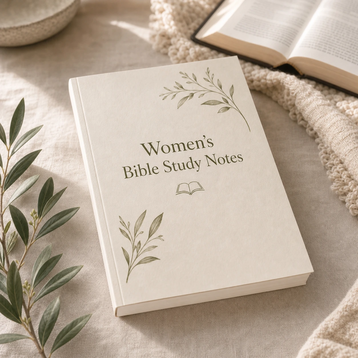Women’s Bible Study Notes Journal — Physical Edition — A 100-page study companion for personal or small-group use